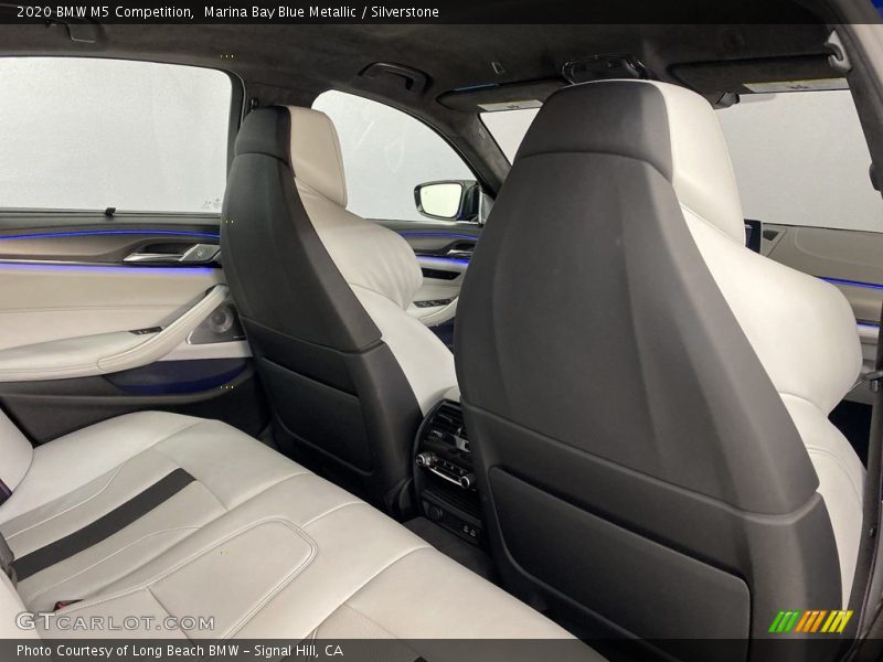 Rear Seat of 2020 M5 Competition