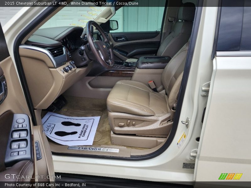 Front Seat of 2015 Suburban LT 4WD