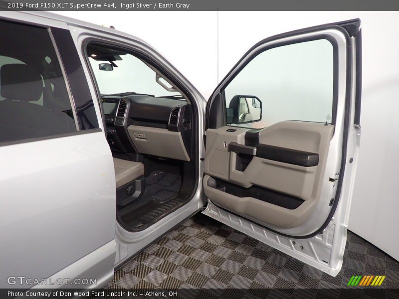 Ingot Silver / Earth Gray 2019 Ford F150 XLT SuperCrew 4x4
