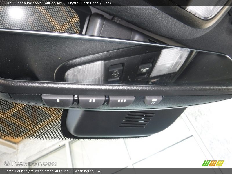 Crystal Black Pearl / Black 2020 Honda Passport Touring AWD
