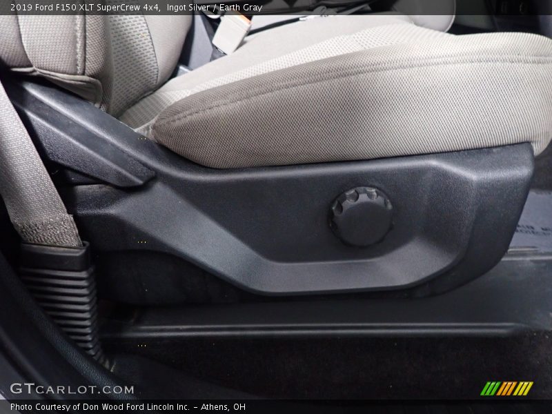 Ingot Silver / Earth Gray 2019 Ford F150 XLT SuperCrew 4x4