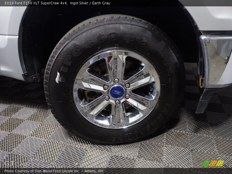 Ingot Silver / Earth Gray 2019 Ford F150 XLT SuperCrew 4x4