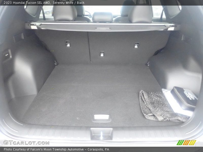 Serenity White / Black 2023 Hyundai Tucson SEL AWD
