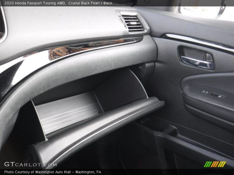 Crystal Black Pearl / Black 2020 Honda Passport Touring AWD