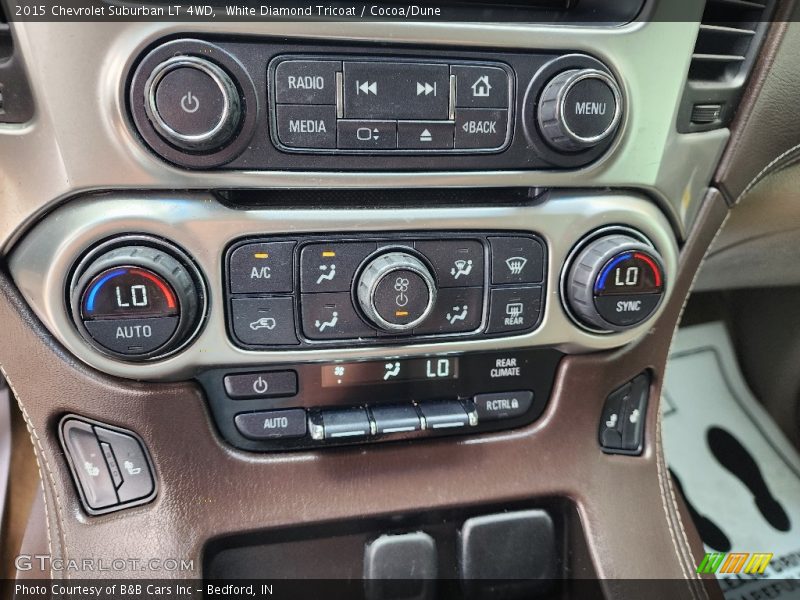 Controls of 2015 Suburban LT 4WD