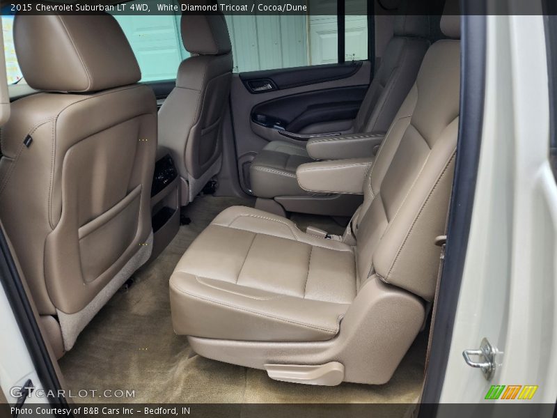Rear Seat of 2015 Suburban LT 4WD