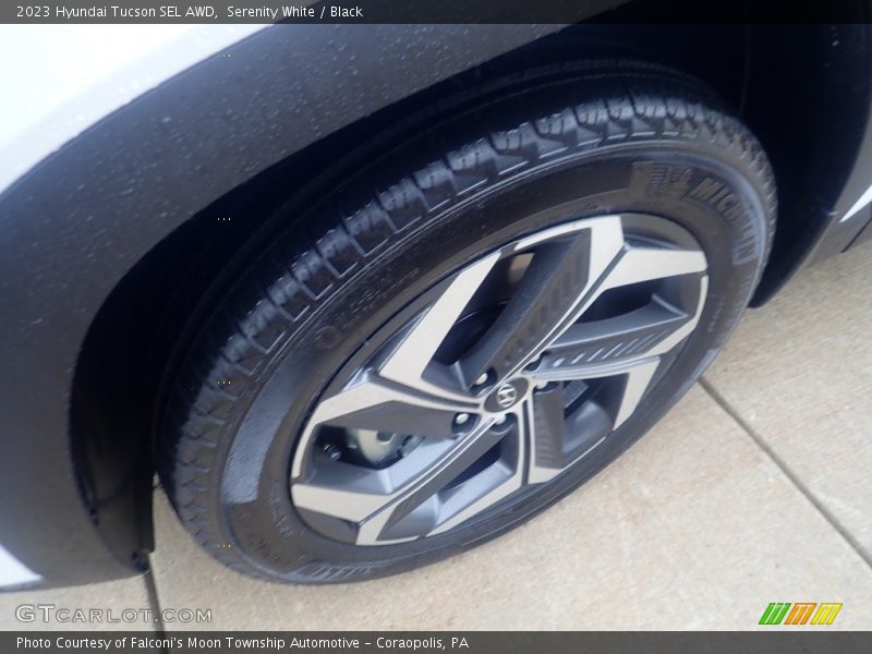 Serenity White / Black 2023 Hyundai Tucson SEL AWD