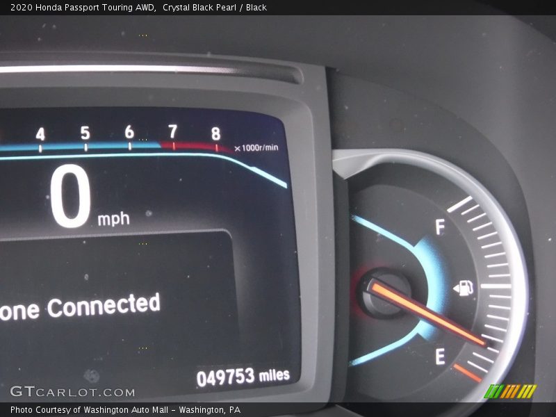 Crystal Black Pearl / Black 2020 Honda Passport Touring AWD