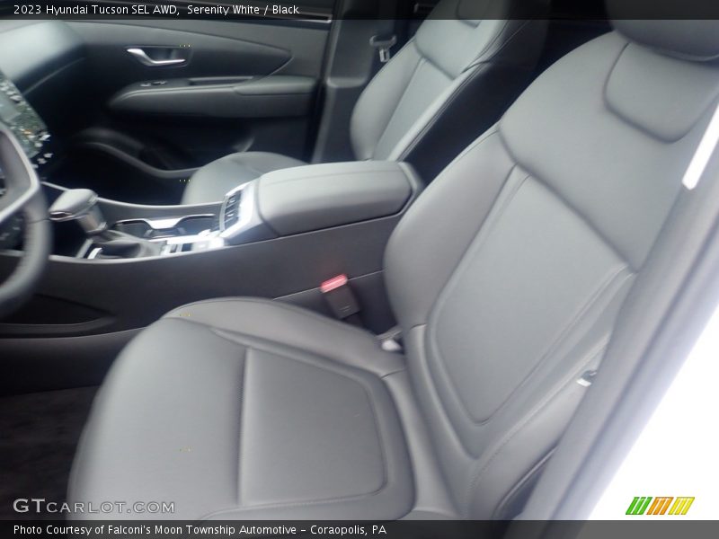 Serenity White / Black 2023 Hyundai Tucson SEL AWD