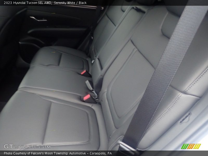 Serenity White / Black 2023 Hyundai Tucson SEL AWD