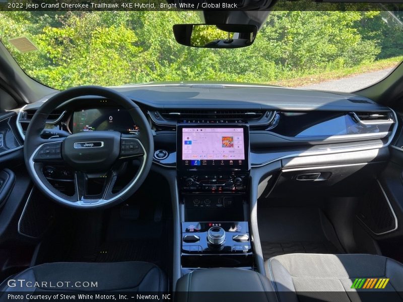 Dashboard of 2022 Grand Cherokee Trailhawk 4XE Hybrid