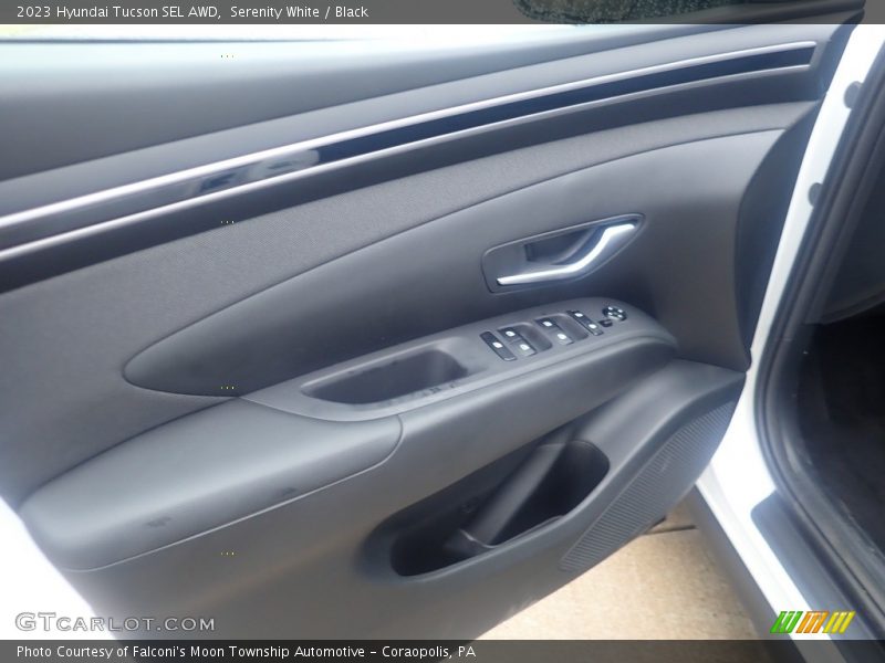 Serenity White / Black 2023 Hyundai Tucson SEL AWD