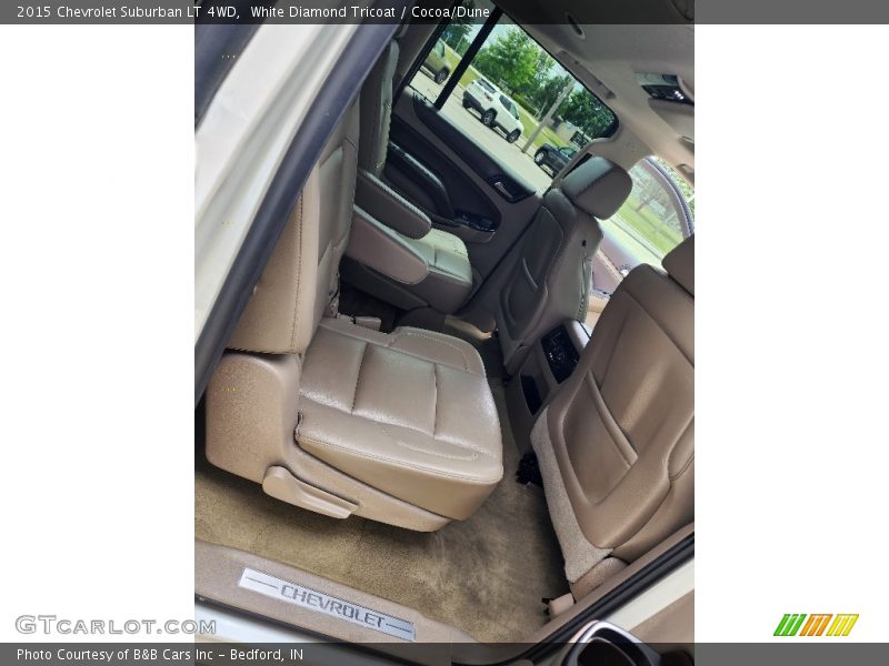 Rear Seat of 2015 Suburban LT 4WD