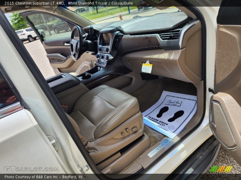 Front Seat of 2015 Suburban LT 4WD
