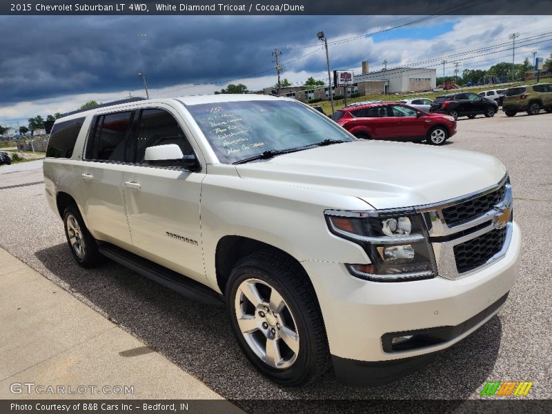  2015 Suburban LT 4WD White Diamond Tricoat