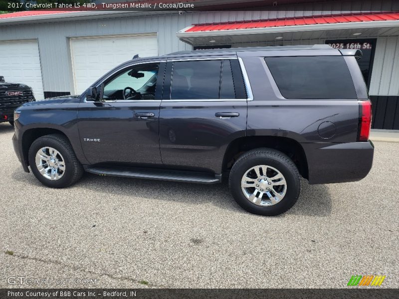 Tungsten Metallic / Cocoa/Dune 2017 Chevrolet Tahoe LS 4WD