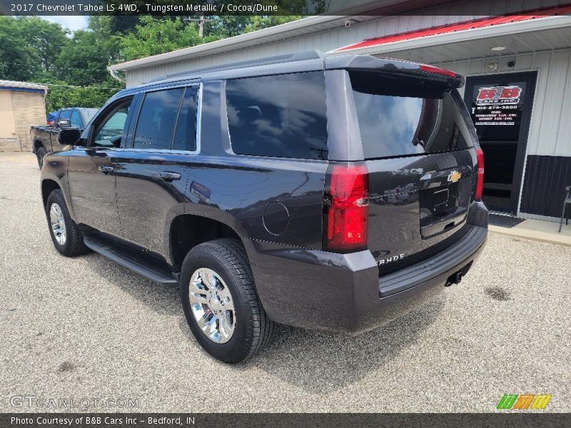 Tungsten Metallic / Cocoa/Dune 2017 Chevrolet Tahoe LS 4WD