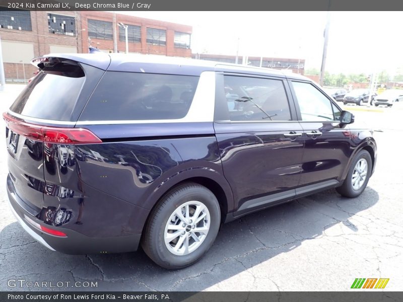 Deep Chroma Blue / Gray 2024 Kia Carnival LX