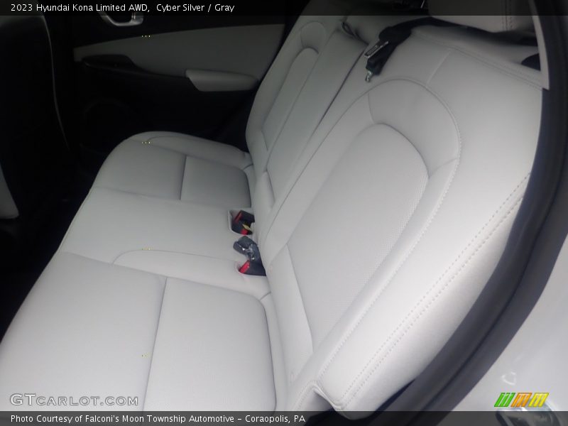 Cyber Silver / Gray 2023 Hyundai Kona Limited AWD