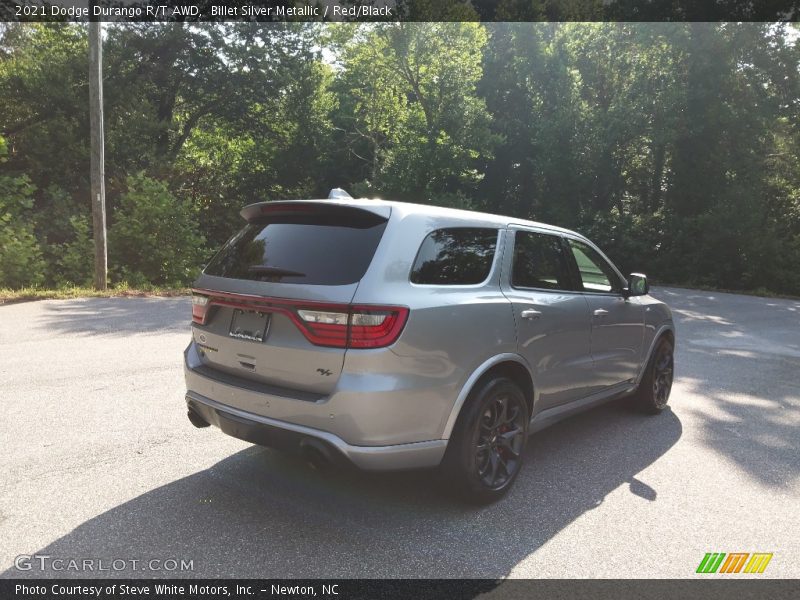 Billet Silver Metallic / Red/Black 2021 Dodge Durango R/T AWD