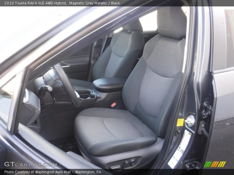 Magnetic Gray Metallic / Black 2019 Toyota RAV4 XLE AWD Hybrid