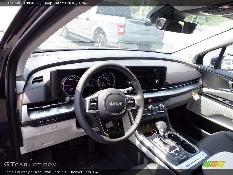 Dashboard of 2024 Carnival LX