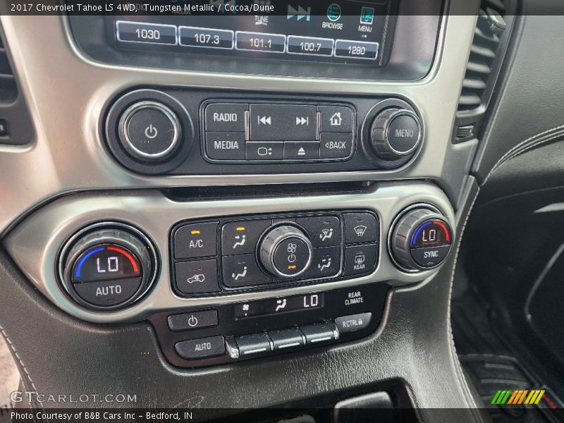 Tungsten Metallic / Cocoa/Dune 2017 Chevrolet Tahoe LS 4WD