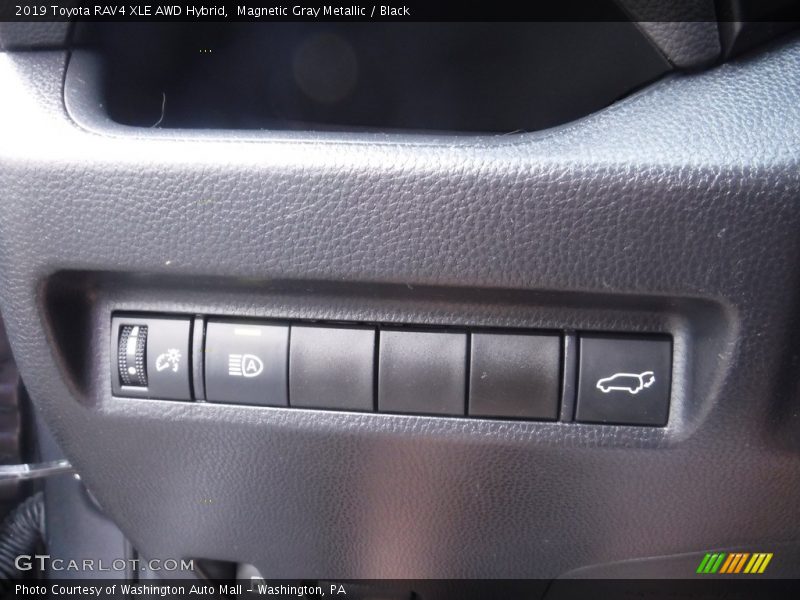 Magnetic Gray Metallic / Black 2019 Toyota RAV4 XLE AWD Hybrid