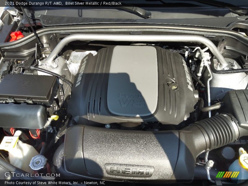 Billet Silver Metallic / Red/Black 2021 Dodge Durango R/T AWD