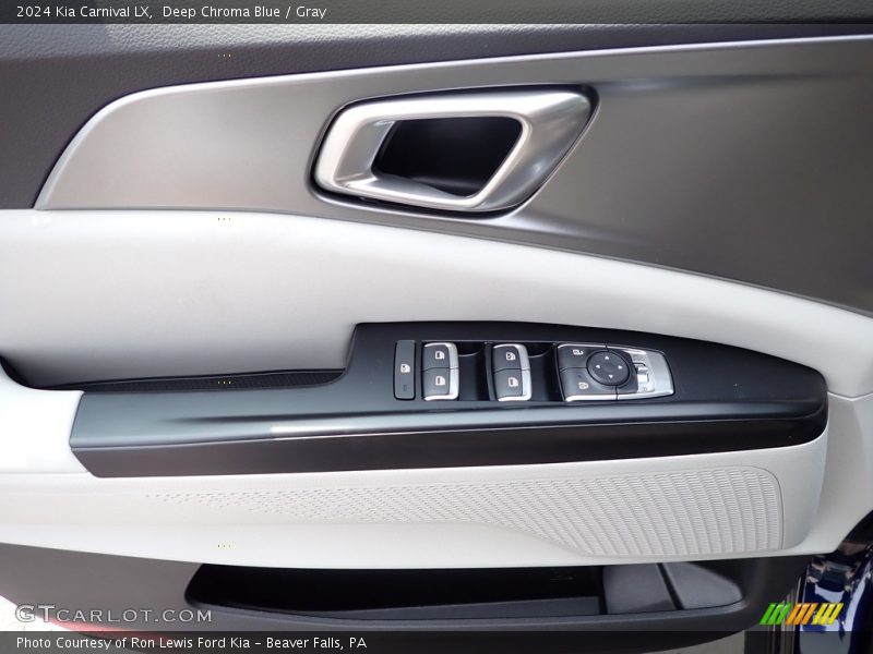 Door Panel of 2024 Carnival LX