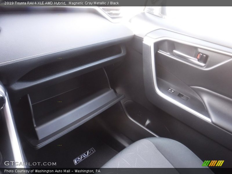 Magnetic Gray Metallic / Black 2019 Toyota RAV4 XLE AWD Hybrid