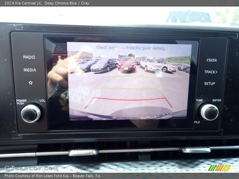 Deep Chroma Blue / Gray 2024 Kia Carnival LX