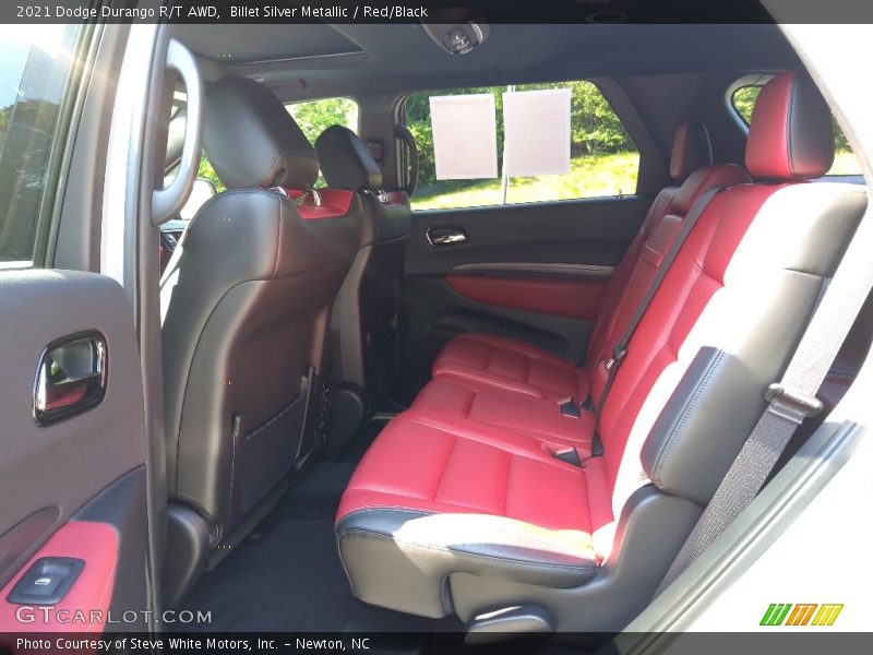 Billet Silver Metallic / Red/Black 2021 Dodge Durango R/T AWD