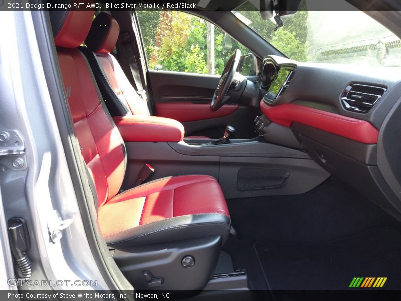 Billet Silver Metallic / Red/Black 2021 Dodge Durango R/T AWD