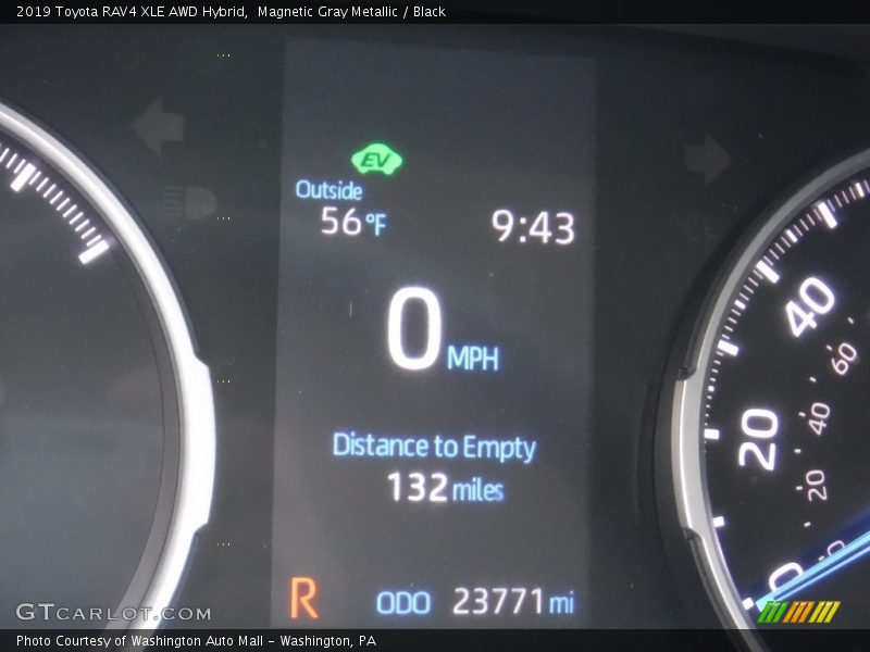 Magnetic Gray Metallic / Black 2019 Toyota RAV4 XLE AWD Hybrid