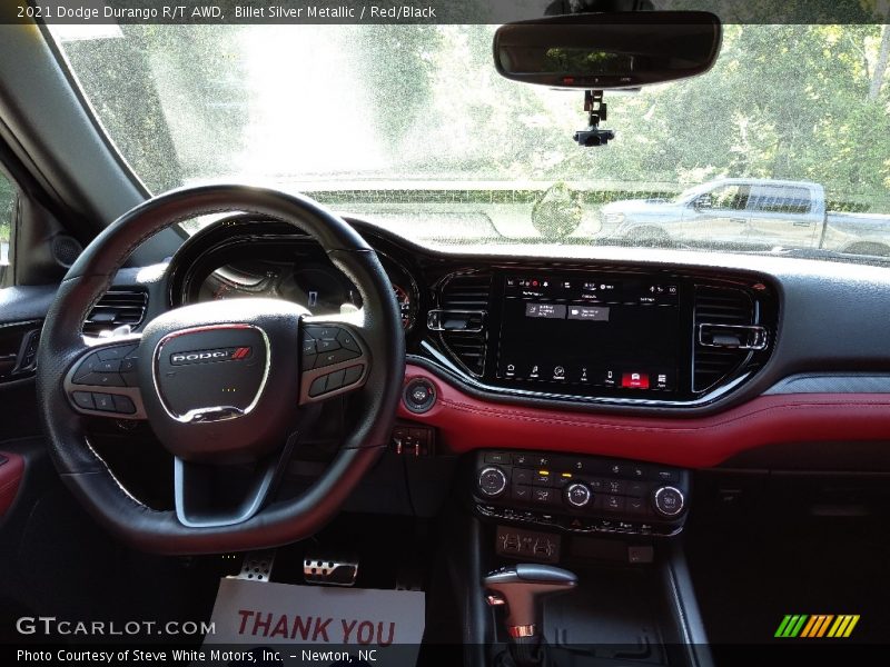 Billet Silver Metallic / Red/Black 2021 Dodge Durango R/T AWD