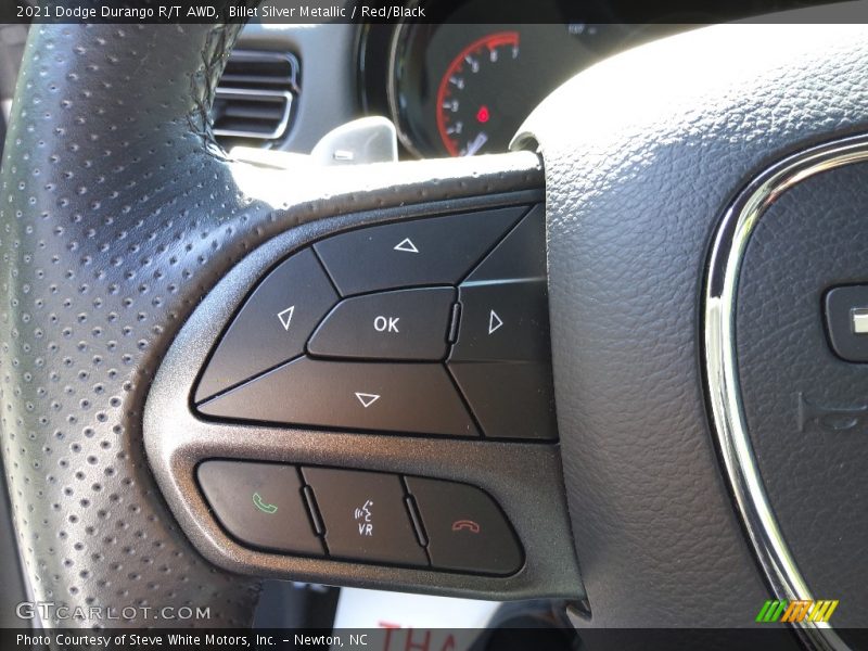 Billet Silver Metallic / Red/Black 2021 Dodge Durango R/T AWD