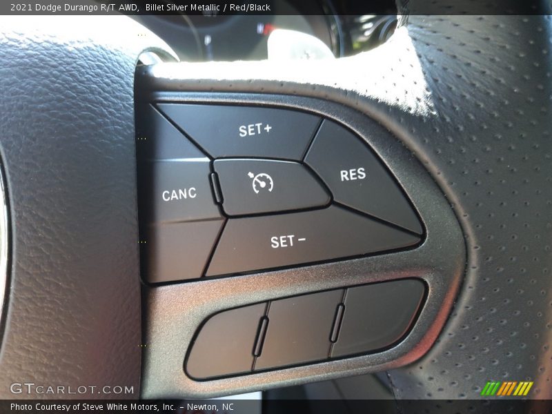 Billet Silver Metallic / Red/Black 2021 Dodge Durango R/T AWD
