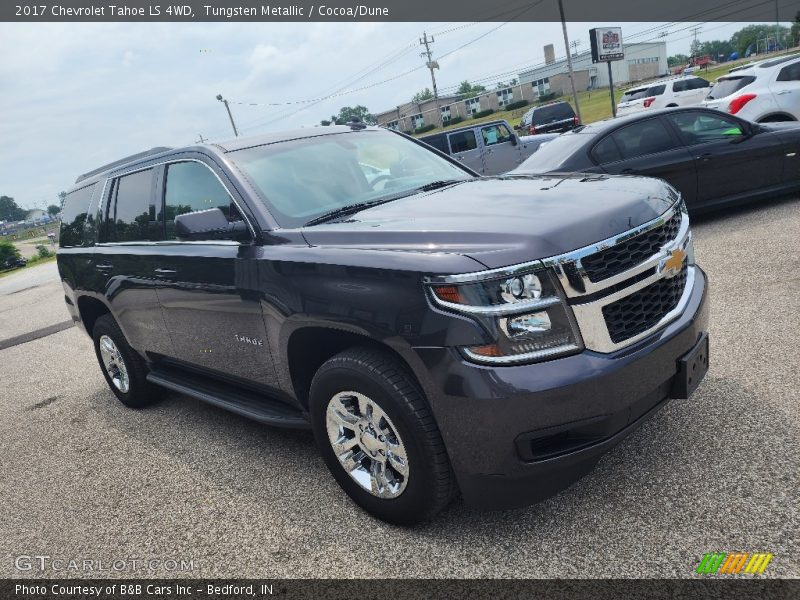 Tungsten Metallic / Cocoa/Dune 2017 Chevrolet Tahoe LS 4WD