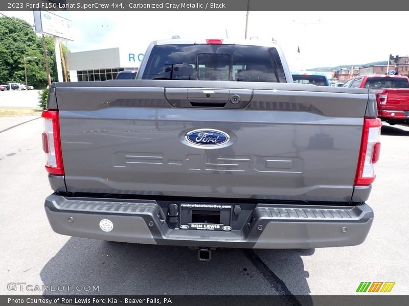 Carbonized Gray Metallic / Black 2023 Ford F150 Lariat SuperCrew 4x4