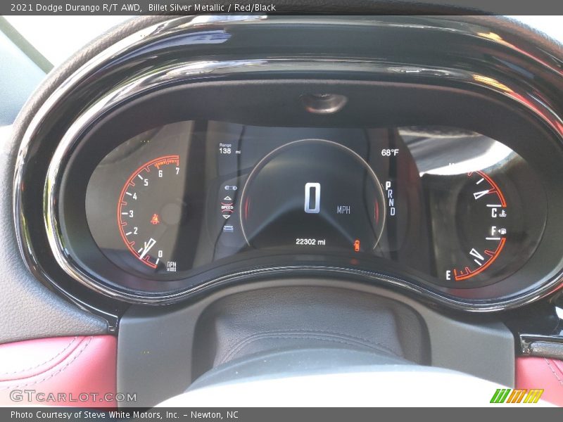 Billet Silver Metallic / Red/Black 2021 Dodge Durango R/T AWD