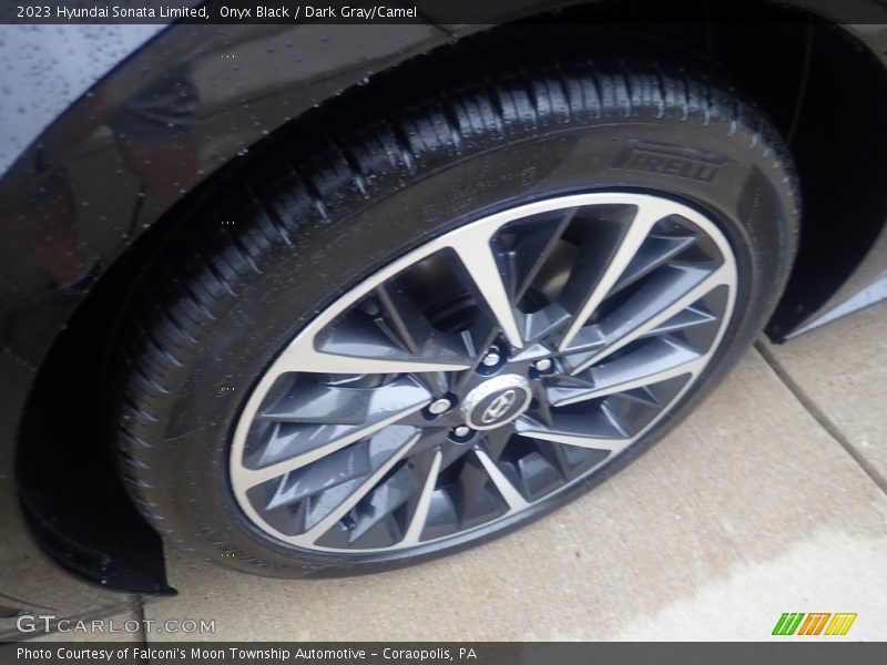 Onyx Black / Dark Gray/Camel 2023 Hyundai Sonata Limited