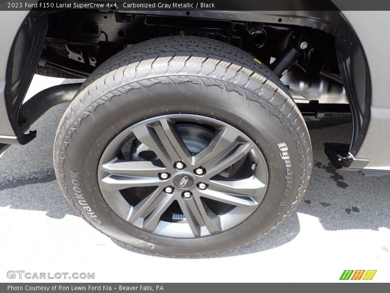 Carbonized Gray Metallic / Black 2023 Ford F150 Lariat SuperCrew 4x4
