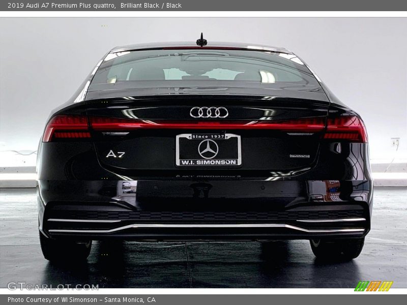 Brilliant Black / Black 2019 Audi A7 Premium Plus quattro