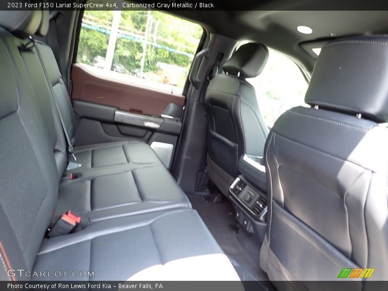 Carbonized Gray Metallic / Black 2023 Ford F150 Lariat SuperCrew 4x4