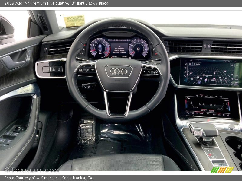 Dashboard of 2019 A7 Premium Plus quattro