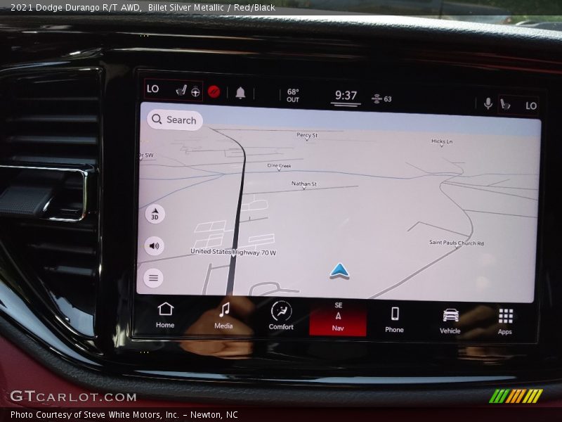 Billet Silver Metallic / Red/Black 2021 Dodge Durango R/T AWD