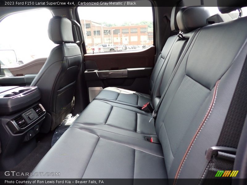Carbonized Gray Metallic / Black 2023 Ford F150 Lariat SuperCrew 4x4