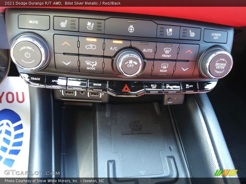 Billet Silver Metallic / Red/Black 2021 Dodge Durango R/T AWD