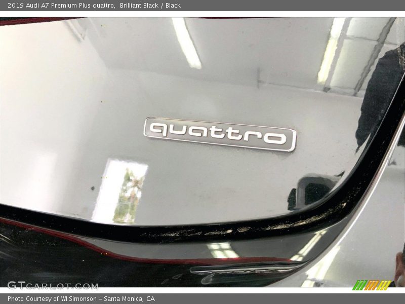  2019 A7 Premium Plus quattro Logo